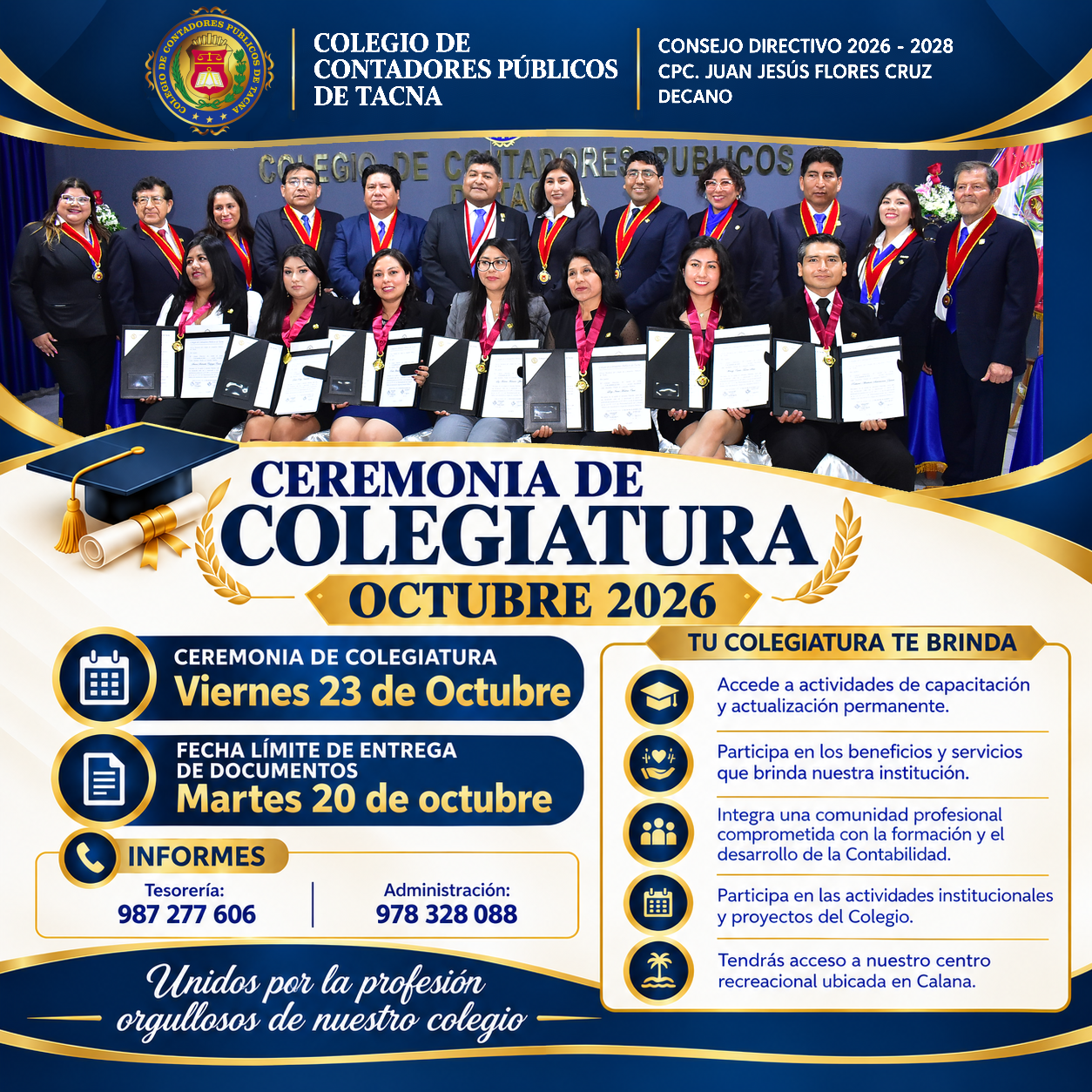 COLEGIATURA- OCTUBRE 2026